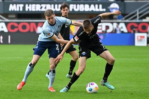 Fußball, 2. BL, SC Paderborn 07 - Hamburger SV
