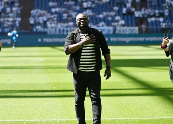 Fußball, 2. BL, FC Schalke 04 - Hansa Rostock, Verabschiedung von Gerald Asamoah
