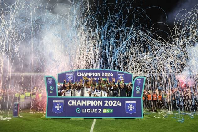Fußball, Frankreich, AJ Auxerre ist Meister der Ligue 2