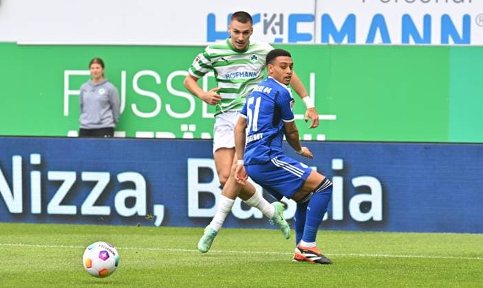 Fußball, 2. BL, SpVgg Greuther Fürth - FC Schalke 04