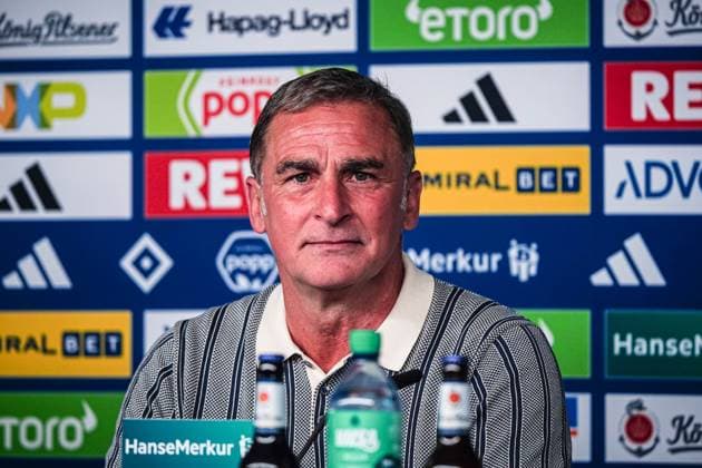 Fußball, 2. BL, Hamburger SV, Pressekonferenz mit Sportvorstand Stefan Kuntz