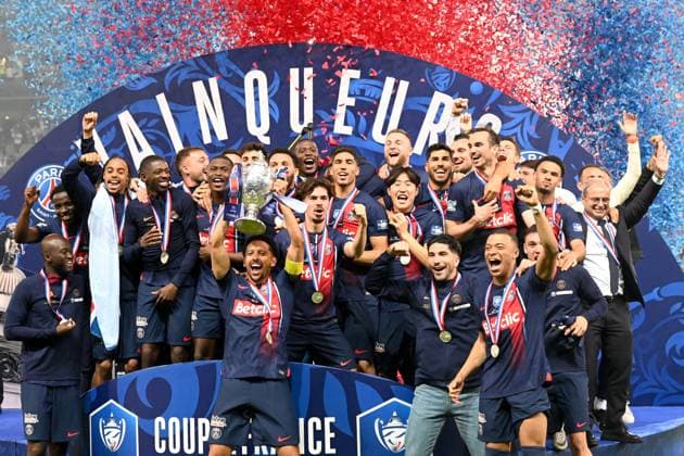 Fußball, Paris St. Germain gewinnt den Coupe de France