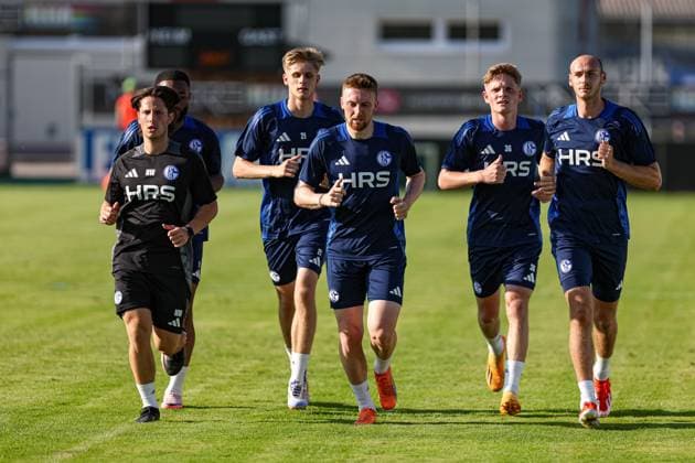 Fußball, 2.BL, FC Schalke 04, Trainingslager in Mittersill