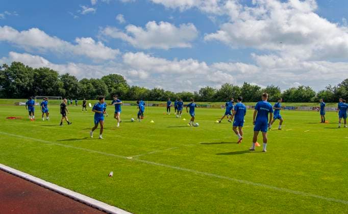 Fußball, 2. BL, 1. FC Magdeburg, Trainingslager in Bad Wörishofen