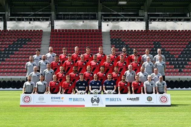Fußball, 3. Liga, SV Wehen Wiesbaden Porträttermin 2024 2025