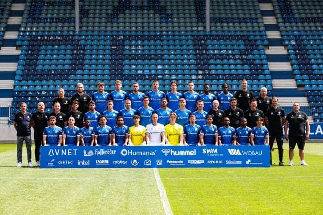 Fußball, 2. BL, 1. FC Magdeburg Porträttermin 2024 2025