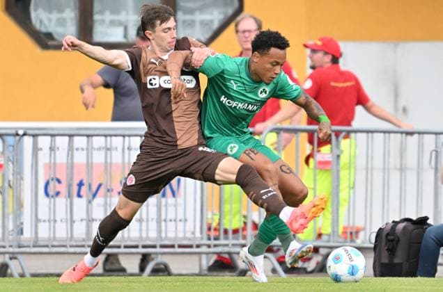 Fußball, 2. BL, Testspiel, SpVgg Greuther Fürth - FC St. Pauli