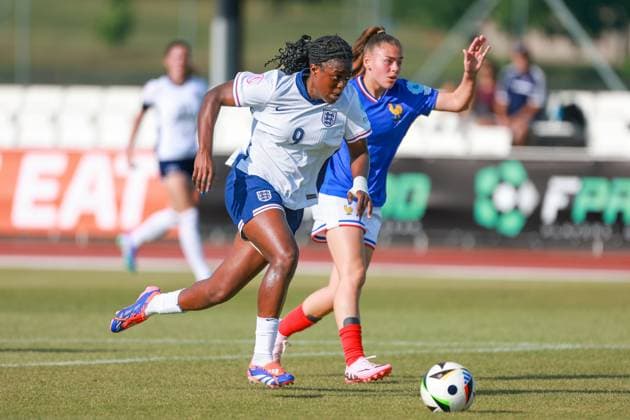 Fußball, U19-Frauen-EM, England - Frankreich