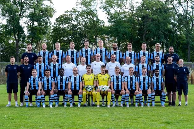 Fußball, 3. Liga, Waldhof Mannheim, Porträttermin 2024 2025