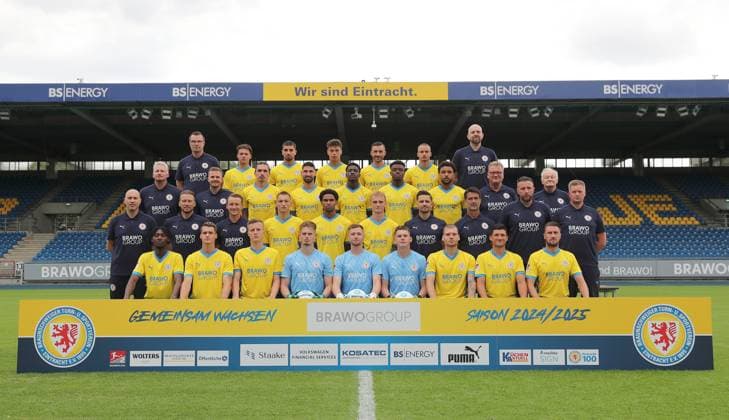 Fußball, 2. BL, Eintracht Braunschweig Porträttermin 2024 2025