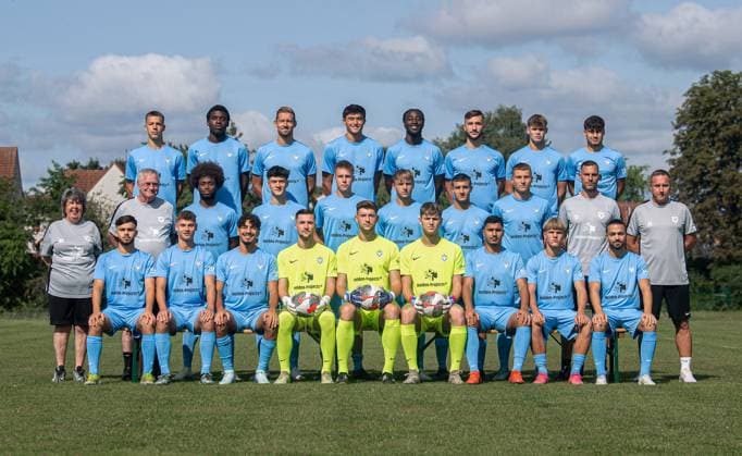 Fußball, RL Nordost, FC Viktoria 1889 Berlin Porträttermin 2024 2025