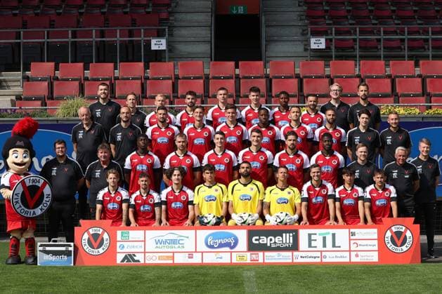 Fußball, 3. Liga, Viktoria Köln Porträttermin 2024 2025