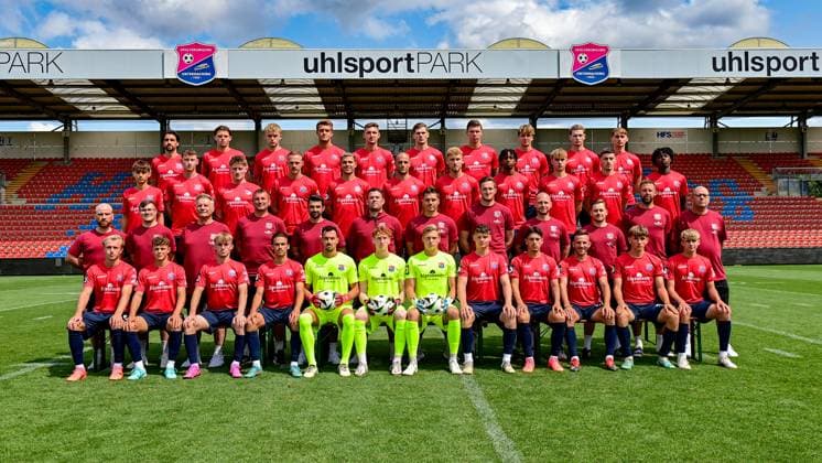 Fußball, 3. Liga, SpVgg Unterhaching Porträttermin 2024 2025