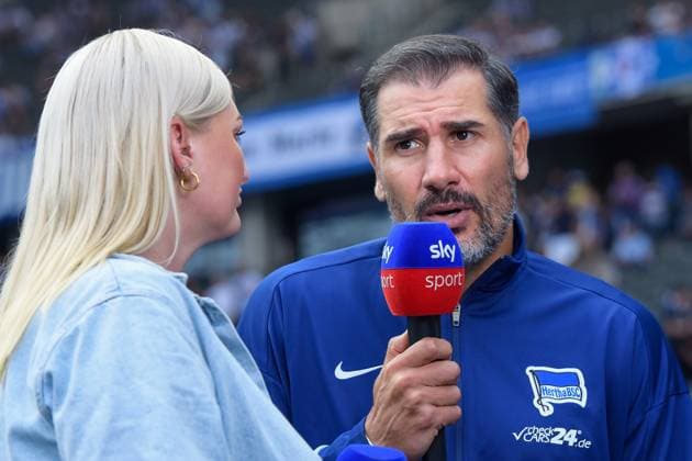 Fußball, 2. BL, Hertha BSC - SC Paderborn 07, vor Spielbeginn