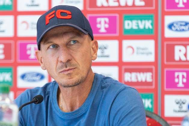 Fußball, 2. BL, 1. FC Köln, Pressekonferenz