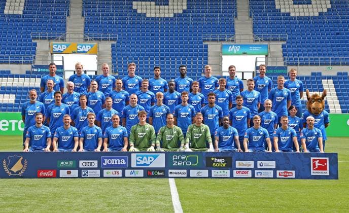 Fußball, TSG 1899 Hoffenheim Porträttermin 2024 2025 1BL2025