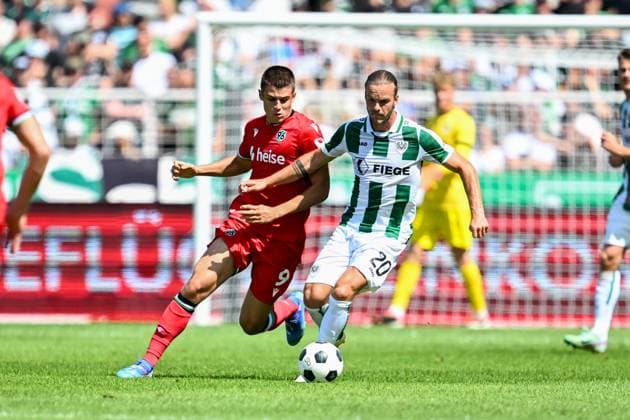 Fußball, 2. BL, Preußen Münster - Hannover 96