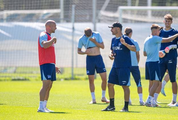 Fußball, 2. BL, Hertha BSC, Training