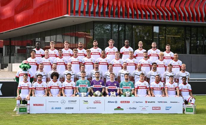 Fußball, VfB Stuttgart Porträttermin 2024 2025 1BL2025