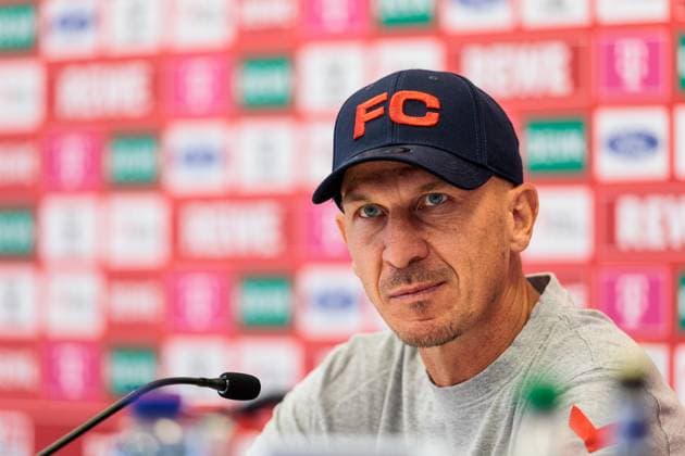 Fußball, 2. BL, 1. FC Köln, Pressekonferenz