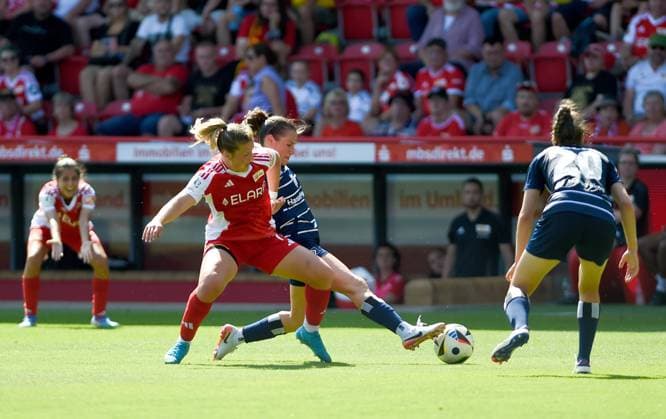 Fußball, Frauen, 2. BL, 1. FC Union Berlin - Hamburger SV