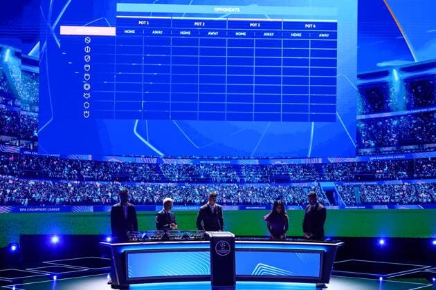 Fußball, Champions League Auslosung in Monaco