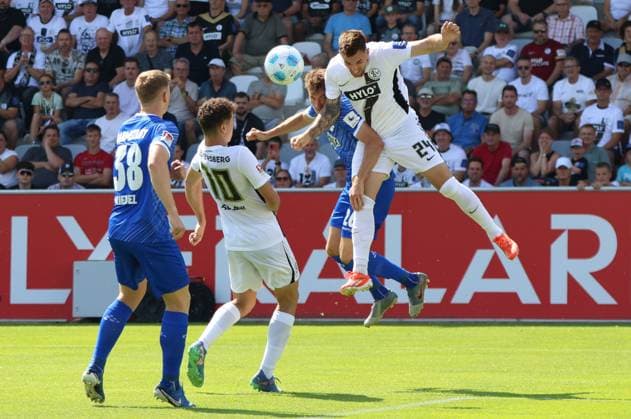 Fußball, 2. BL, SV Elversberg - SV Darmstadt 98
