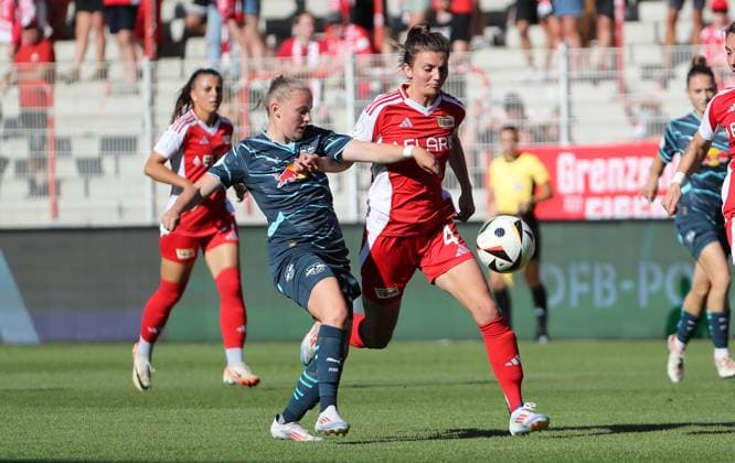 Fußball, Frauen, DFB-Pokal, 1. FC Union Berlin - RB Leipzig