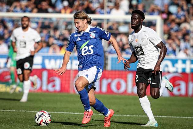 Fußball, Racing Straßburg - SCO Angers