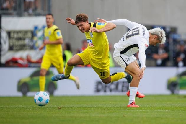 Fußball, 2. BL, SV Elversberg - SSV Ulm 1846