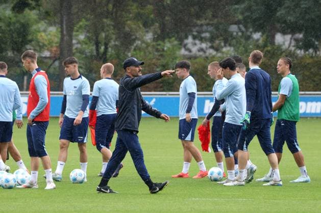 Fußball, 2. BL, Hertha BSC, Training