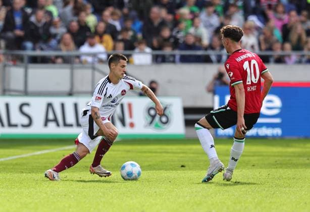 Fußball, 2. BL, Hannover 96 - 1. FC Nürnberg