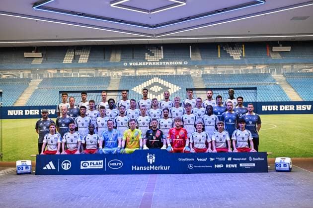 Fußball, 2. BL, Hamburger SV Porträttermin 2024 2025