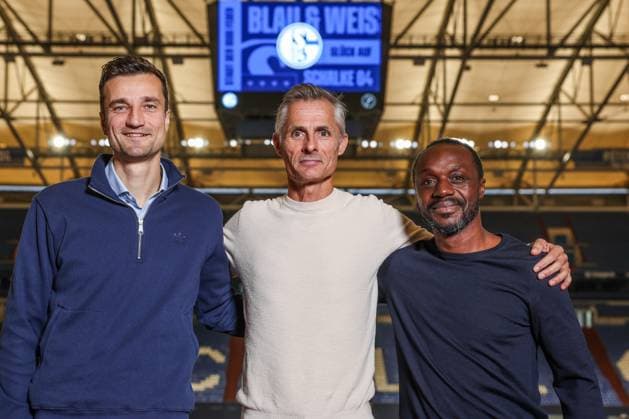 Fußball, 2. BL, FC Schalke 04, Vorstellung von Cheftrainer Kees van Wonderen