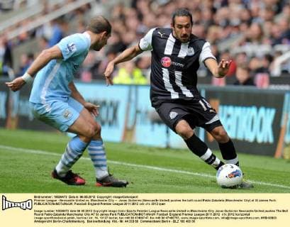 Fussball, England, Premier League, Newcastle United - Manchester City 0:2
