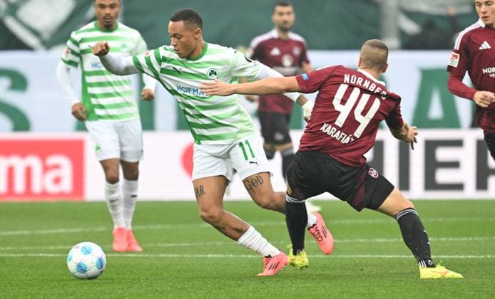 Fußball, 2. BL, SpVgg Greuther Fürth - 1. FC Nürnberg