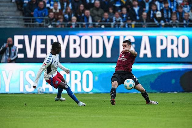 Fußball, 2. BL, Hamburger SV - 1. FC Nürnberg