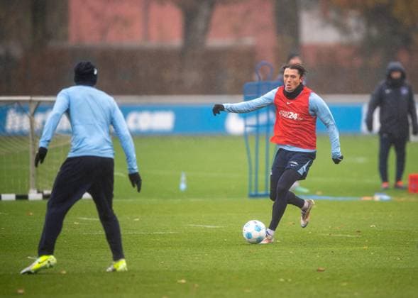 Fußball, 2. BL, Hertha BSC, Training