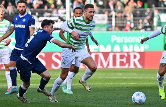 Fußball, 2. BL, SpVgg Greuther Fürth - Karlsruher SC