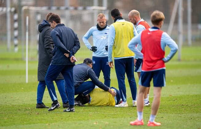 Fußball, 2. BL, Hertha BSC, Training