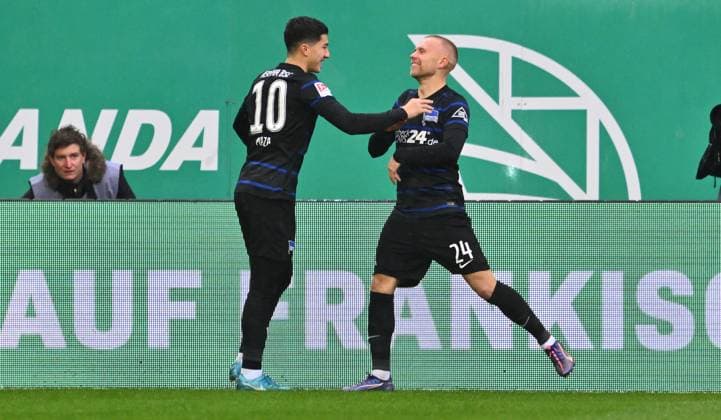 Fußball, 2. BL, SpVgg Greuther Fürth - Hertha BSC