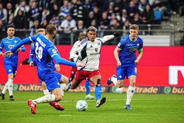 Fußball, 2. BL, Hamburger SV - SV Darmstadt 98