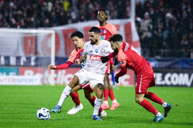 Fußball, Coupe de France, FC Rouen - OSC Lille