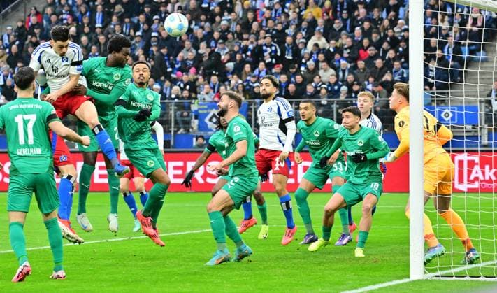 Fußball, 2. BL, Hamburger SV - SpVgg Greuther Fürth