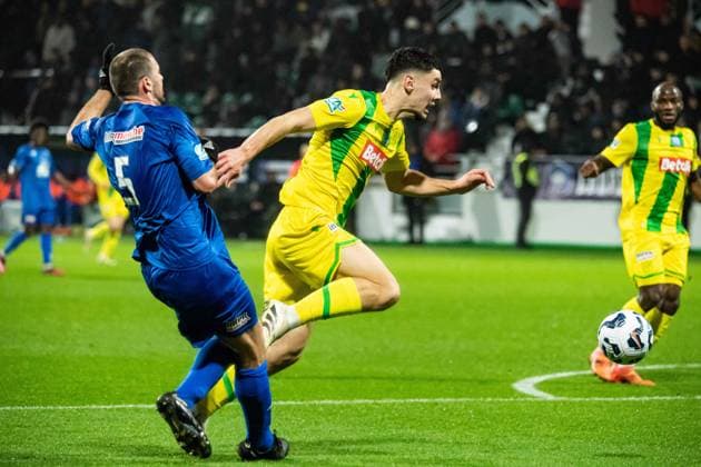 Fußball, Coupe de France - JA Drancy - FC Nantes