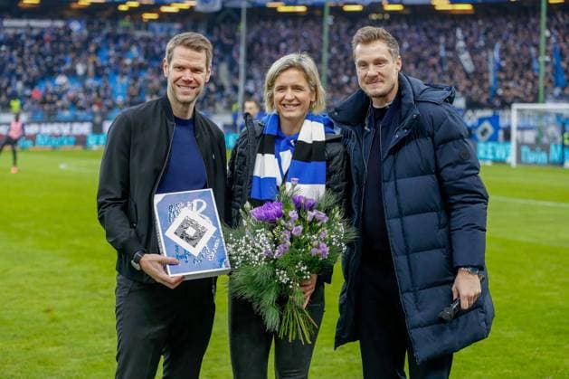 Fußball, 2. BL, Hamburger SV, Ex-Beachvolleyballerin Laura Ludwig will ins Präsidium - Archivbilder