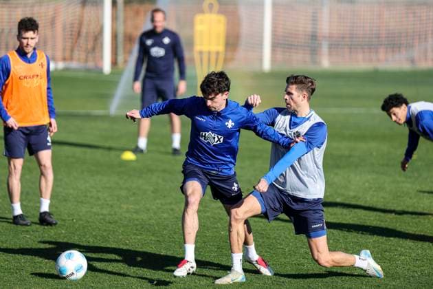 Fußball, 2. BL, SV Darmstadt 98, Trainingslager in Spanien