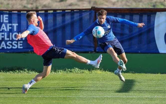 Fußball, 2. BL, SV Darmstadt 98, Trainingslager in Spanien