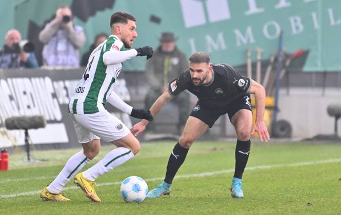 Fußball, 2. BL, Preußen Münster - SpVgg Greuther Fürth