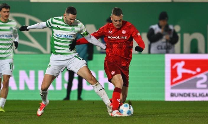 Fußball, 2. BL, SpVgg Greuther Fürth - 1. FC Kaiserslautern